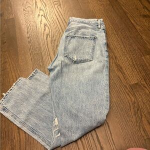 AGOLDE Classic Blue Denim Jeans